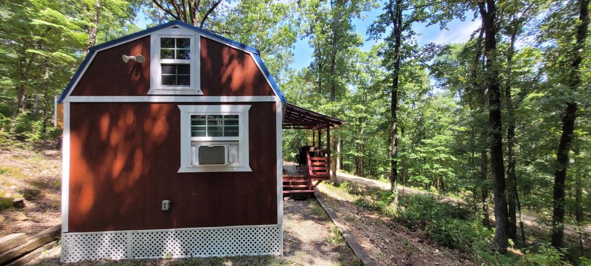 The Americana - Parker Creek Bend Cabins مورفريسبورو المظهر الخارجي الصورة